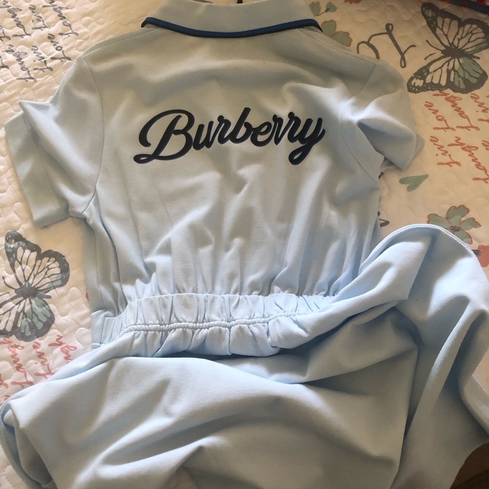 Burberry Light Blue Dress